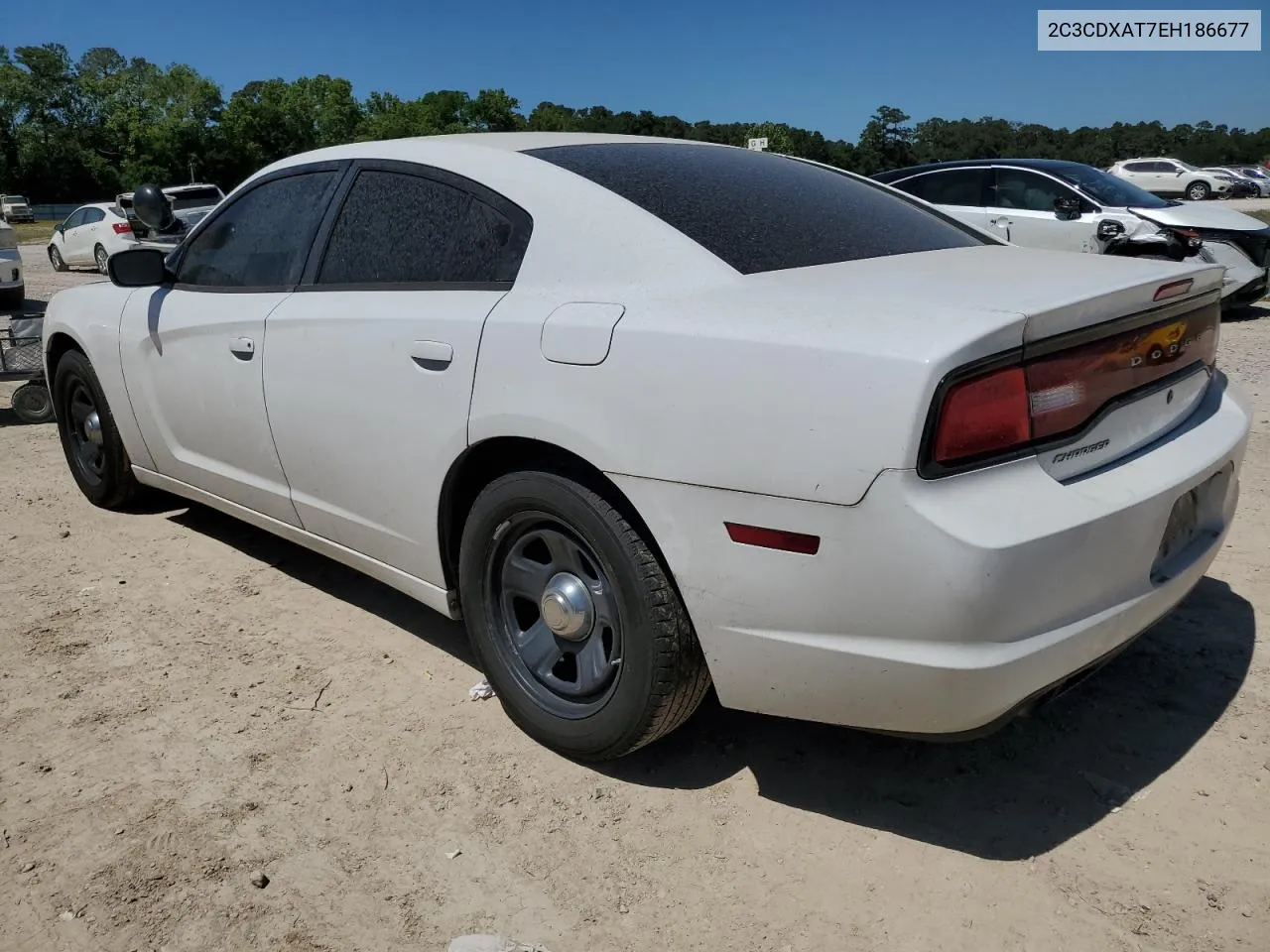 2014 Dodge Charger Police VIN: 2C3CDXAT7EH186677 Lot: 49635994