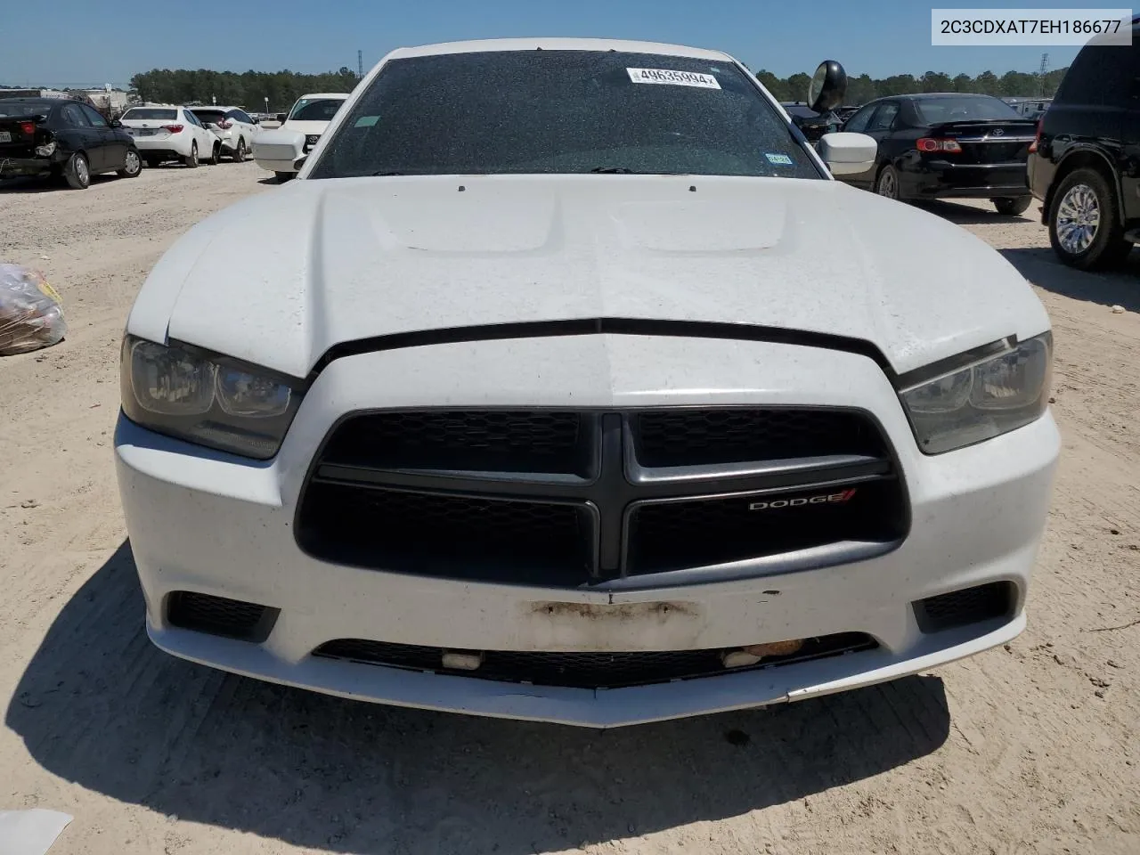 2C3CDXAT7EH186677 2014 Dodge Charger Police