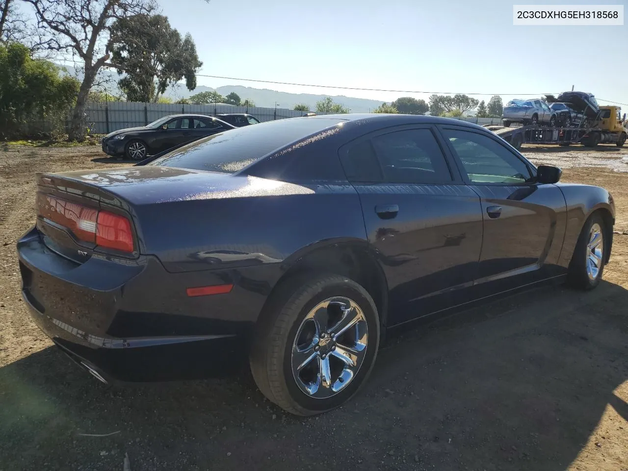 2C3CDXHG5EH318568 2014 Dodge Charger Sxt