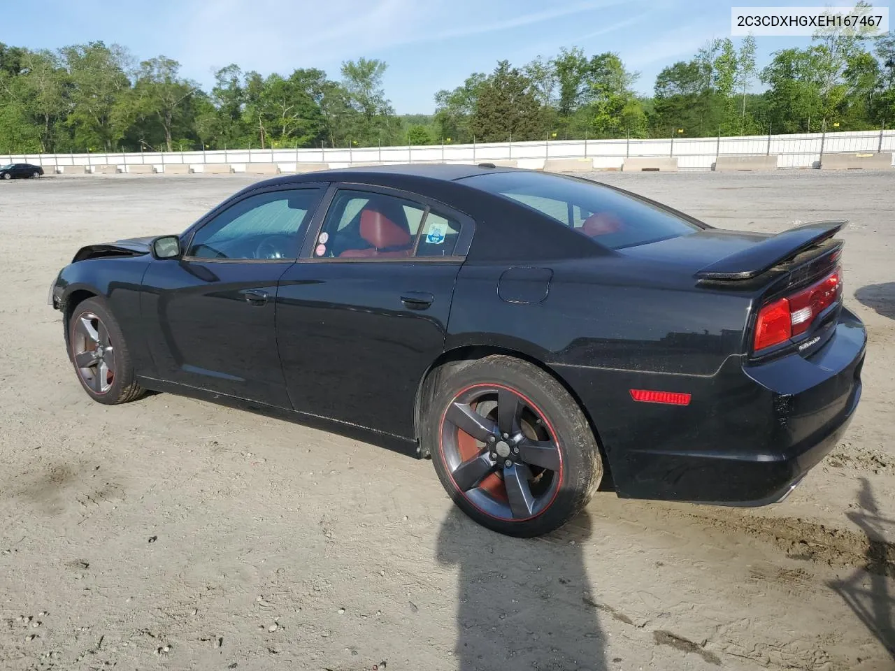 2C3CDXHGXEH167467 2014 Dodge Charger Sxt