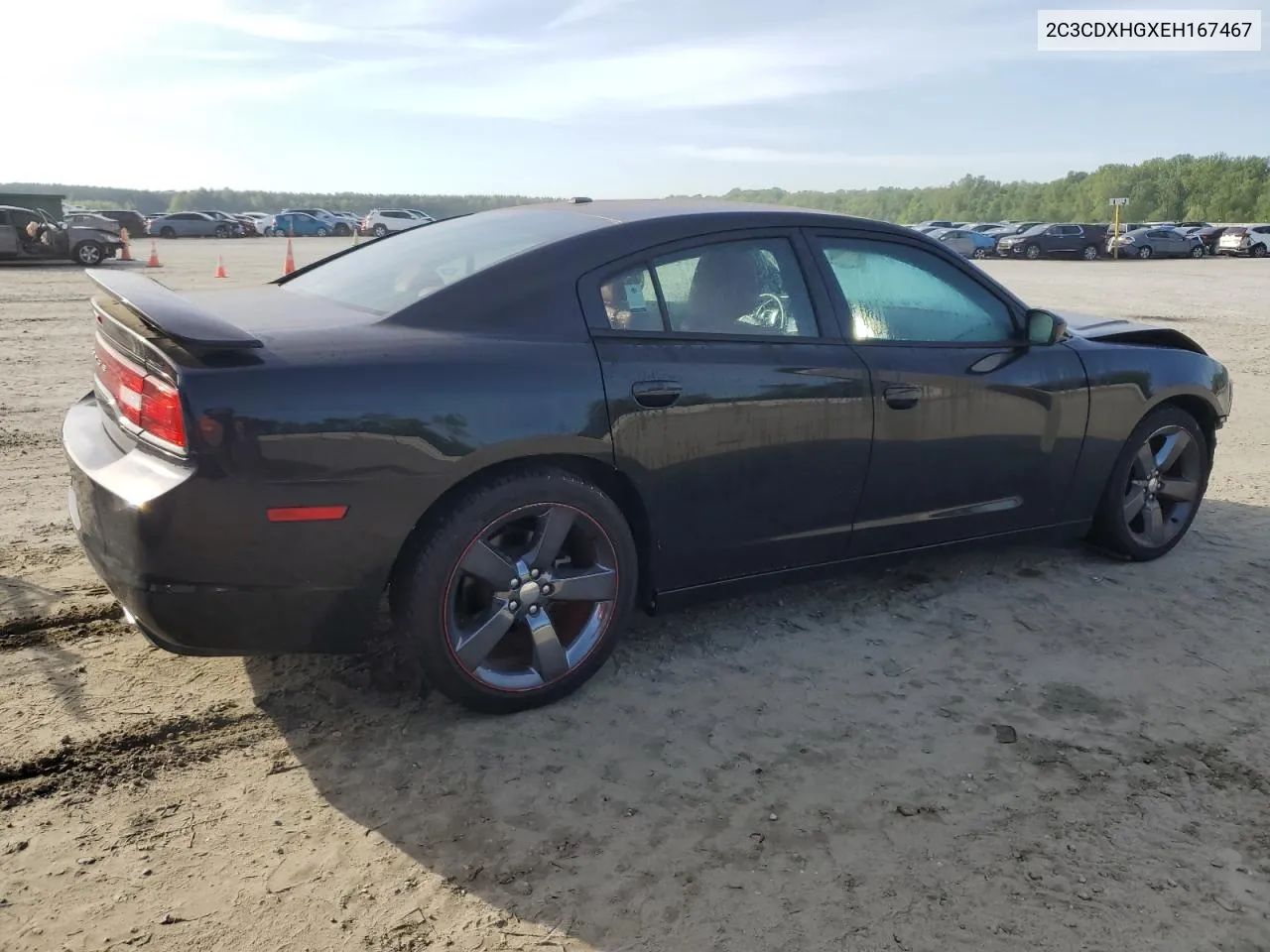 2C3CDXHGXEH167467 2014 Dodge Charger Sxt