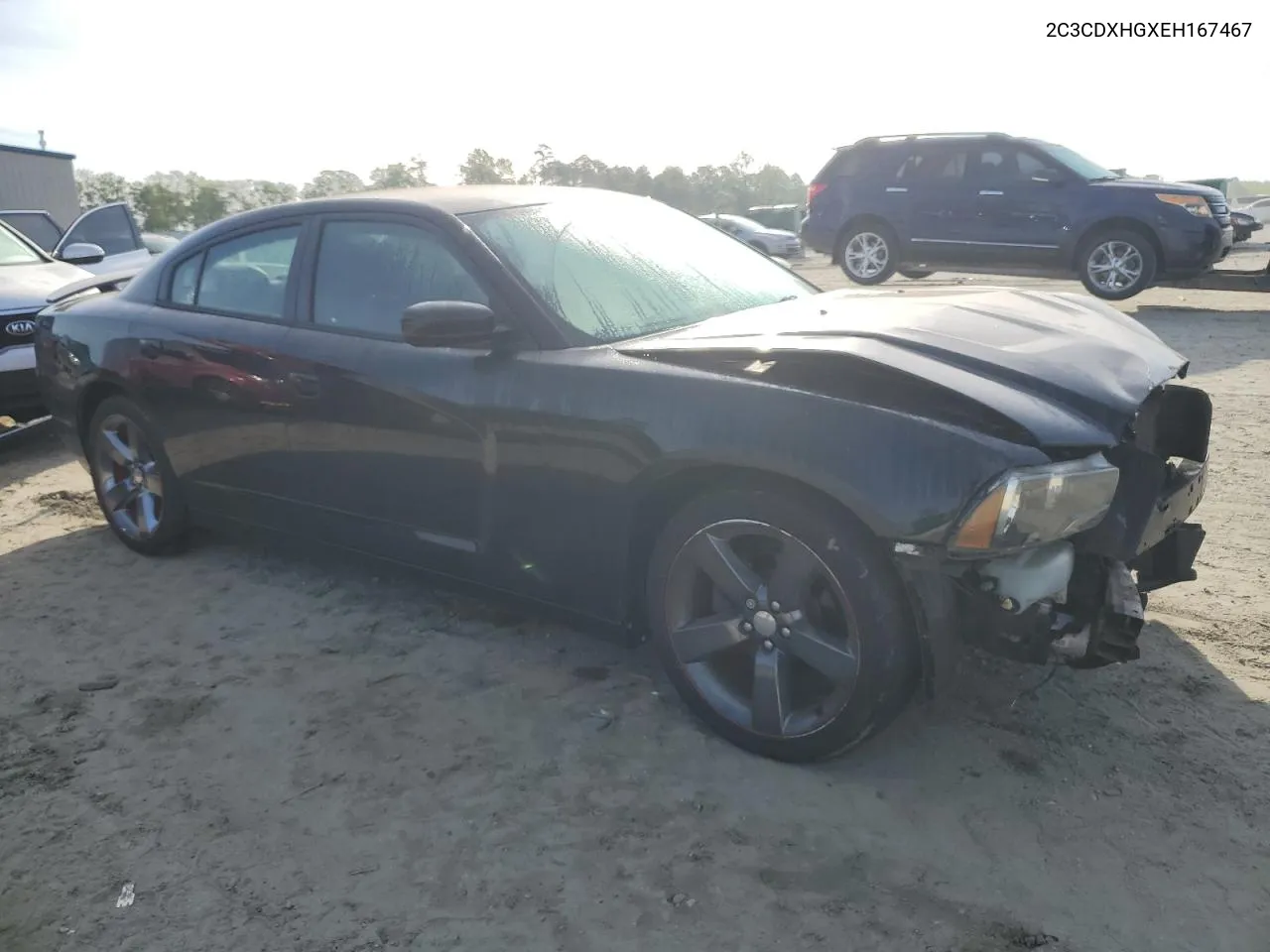 2014 Dodge Charger Sxt VIN: 2C3CDXHGXEH167467 Lot: 51338114