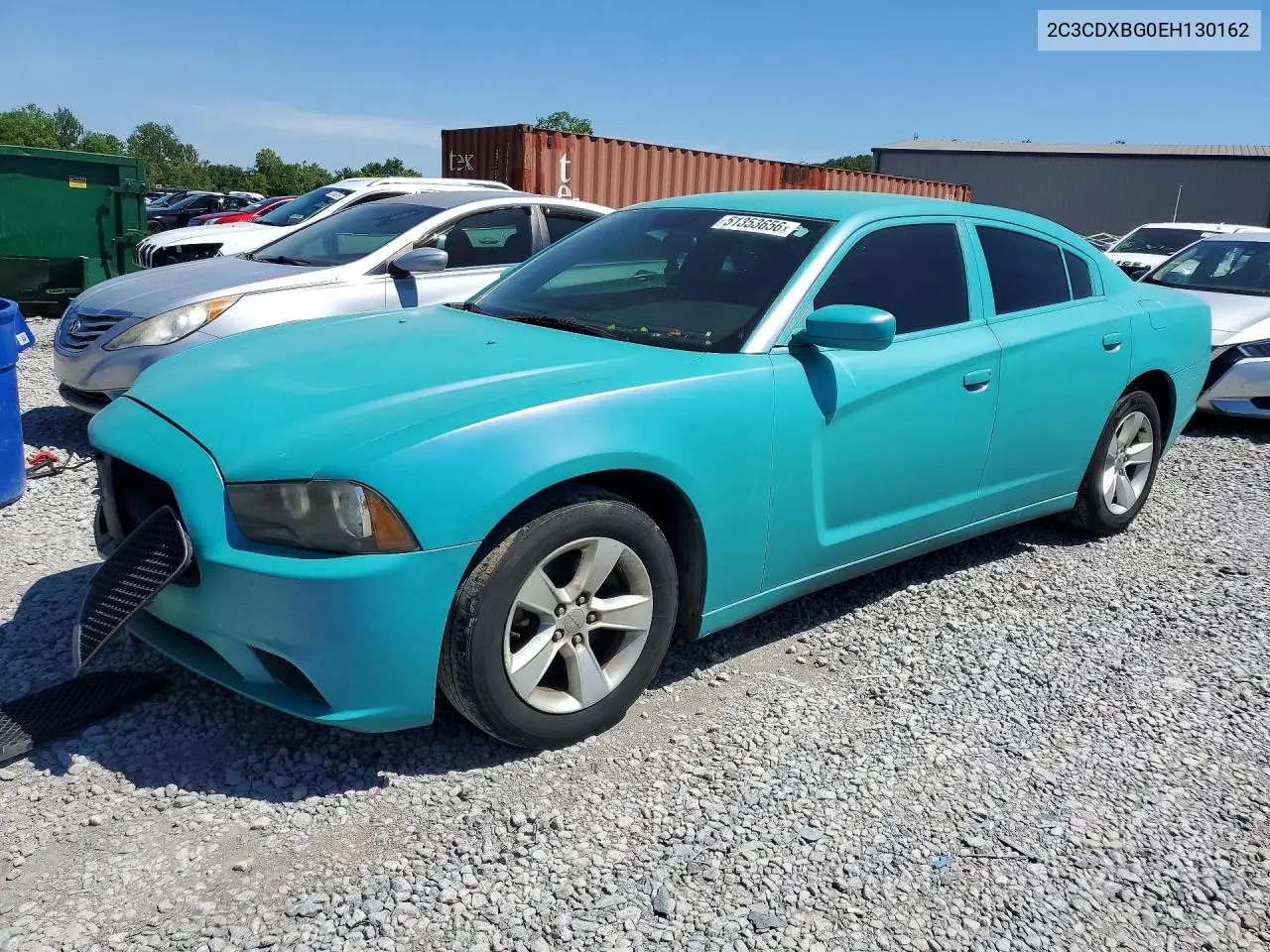 2C3CDXBG0EH130162 2014 Dodge Charger Se
