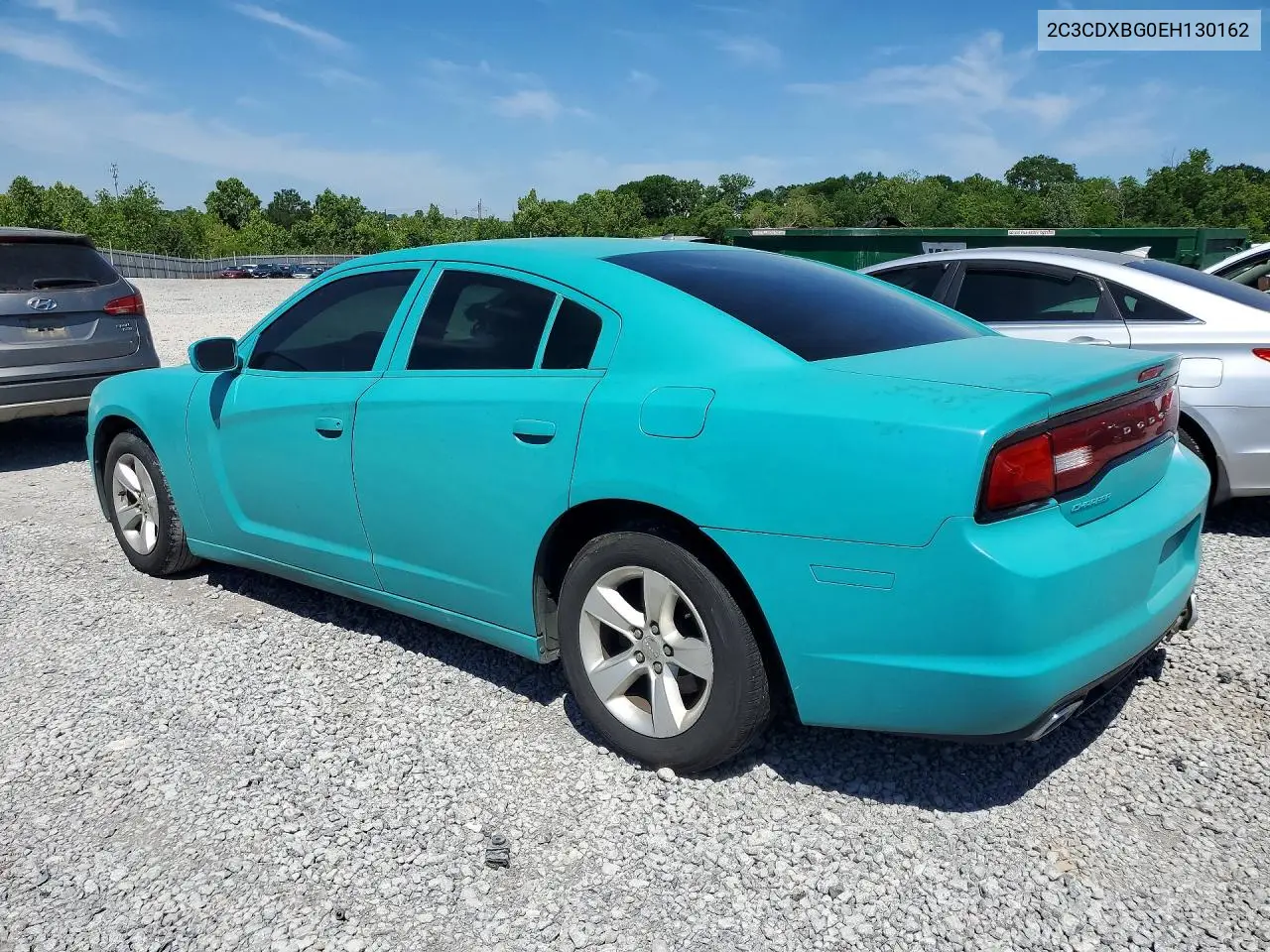 2C3CDXBG0EH130162 2014 Dodge Charger Se