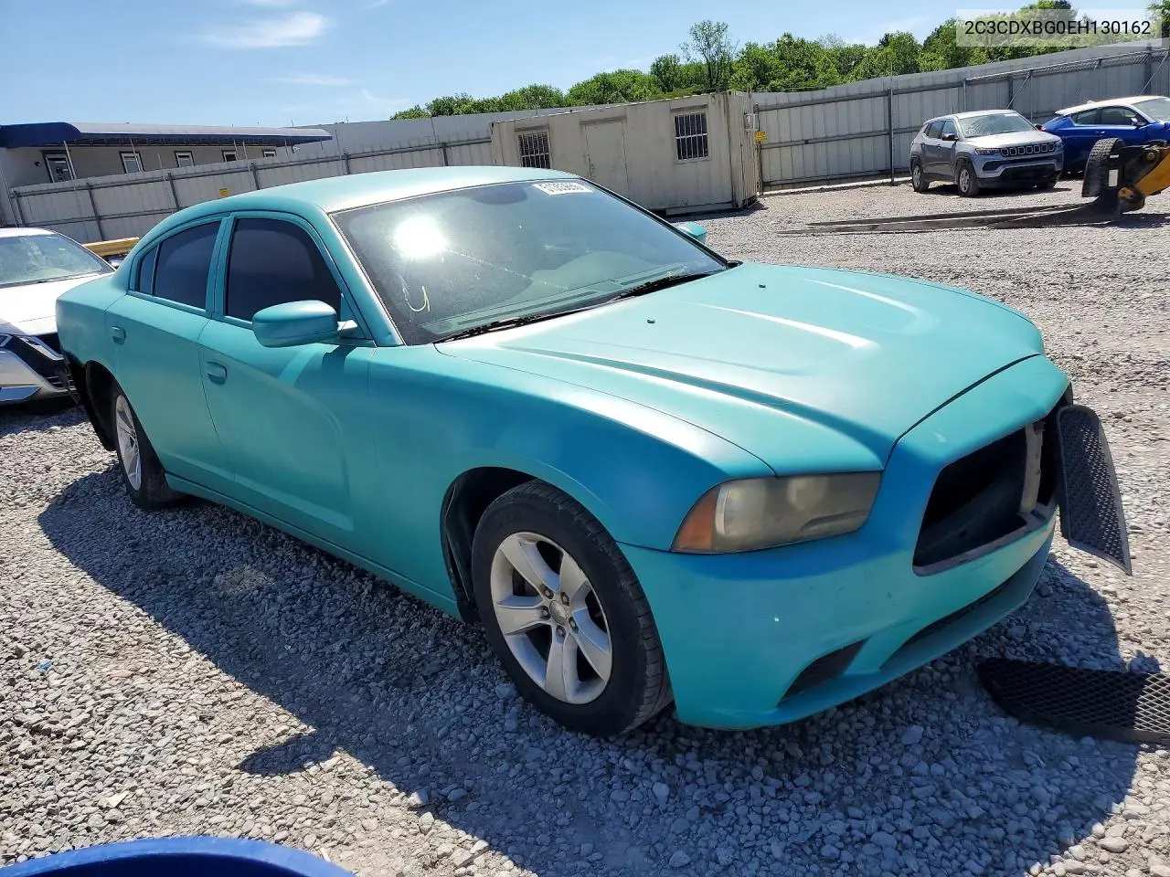 2C3CDXBG0EH130162 2014 Dodge Charger Se