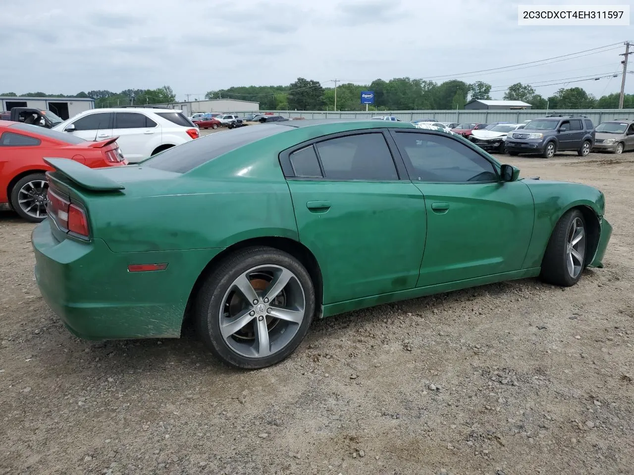 2C3CDXCT4EH311597 2014 Dodge Charger R/T