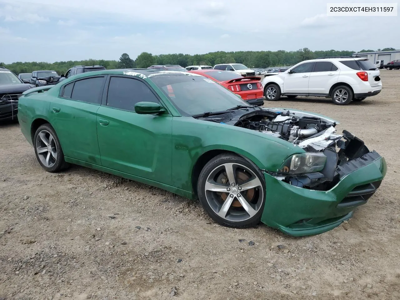 2014 Dodge Charger R/T VIN: 2C3CDXCT4EH311597 Lot: 51488814