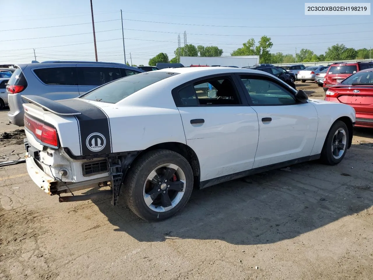 2014 Dodge Charger Se VIN: 2C3CDXBG2EH198219 Lot: 53007344