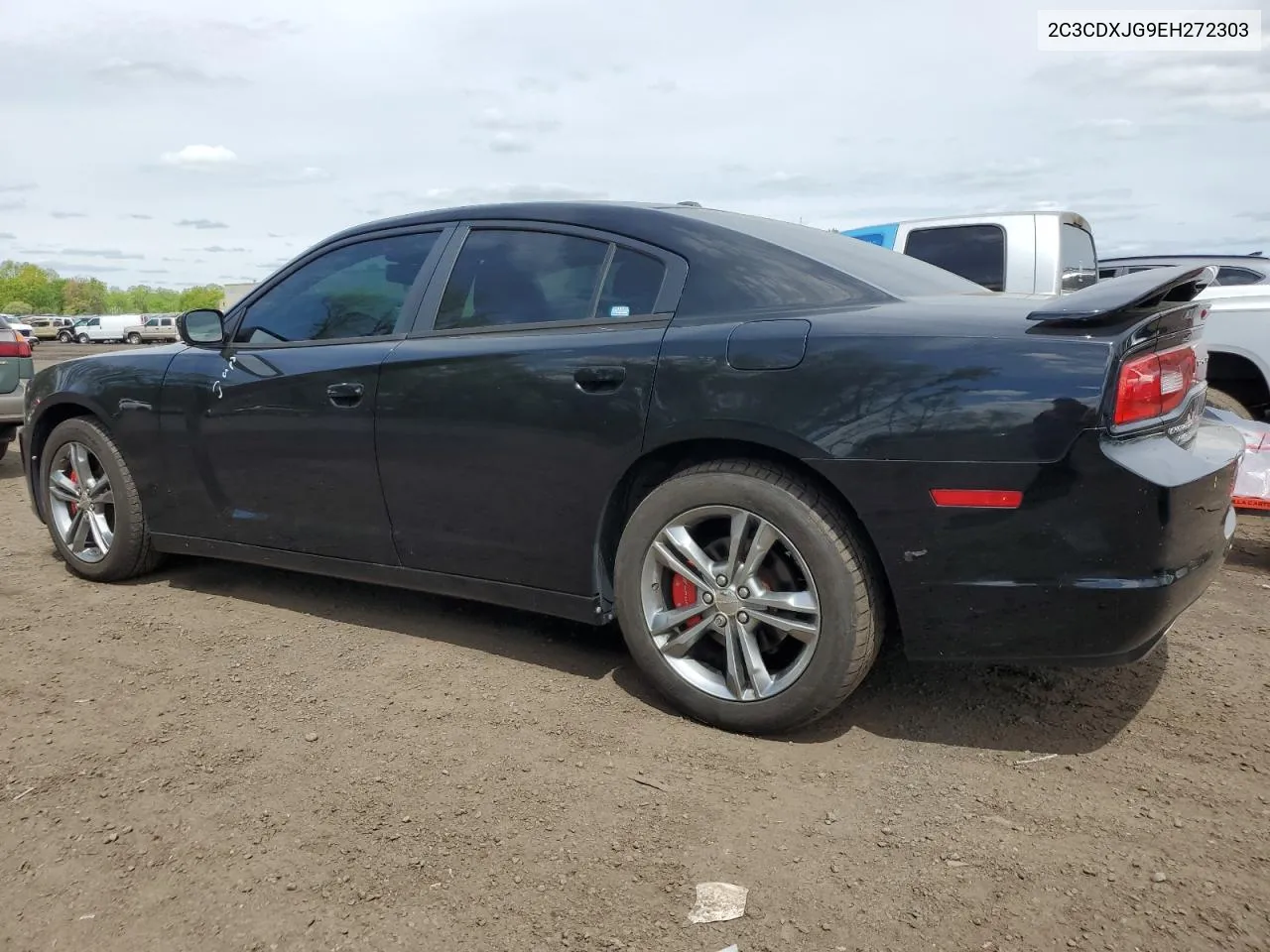 2014 Dodge Charger Sxt VIN: 2C3CDXJG9EH272303 Lot: 53734664