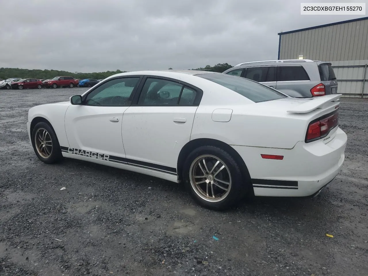 2014 Dodge Charger Se VIN: 2C3CDXBG7EH155270 Lot: 53881304