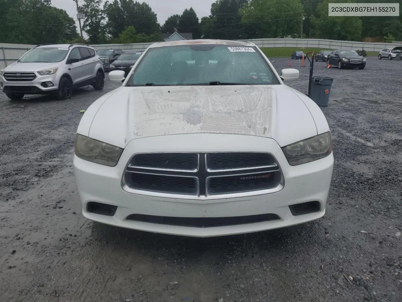 2C3CDXBG7EH155270 2014 Dodge Charger Se