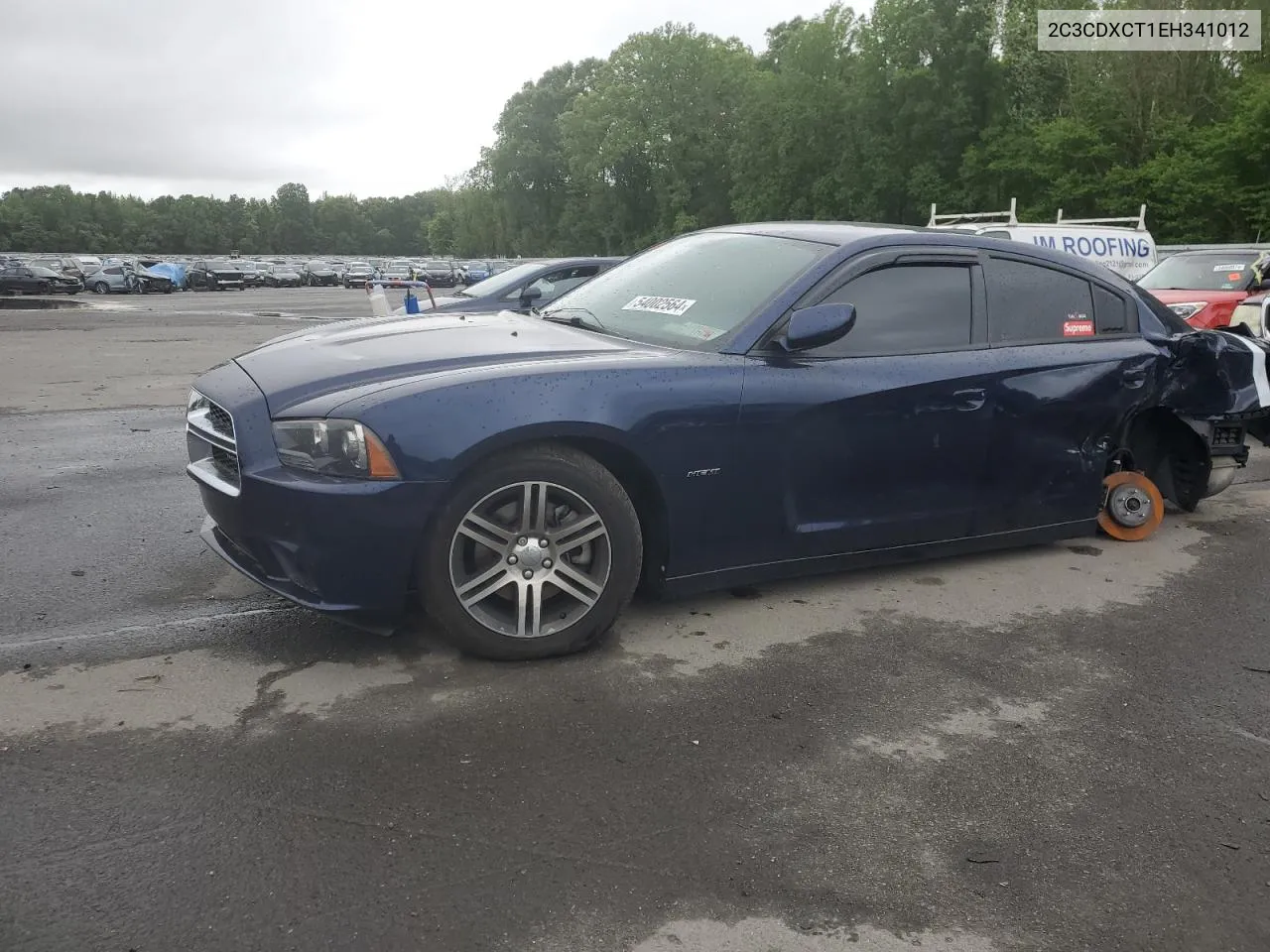 2014 Dodge Charger R/T VIN: 2C3CDXCT1EH341012 Lot: 54002564