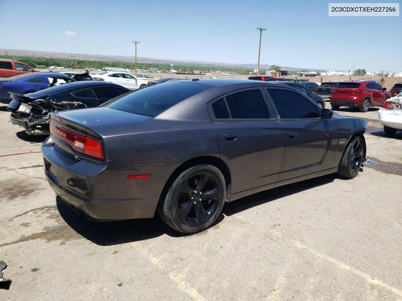 2014 Dodge Charger R/T VIN: 2C3CDXCTXEH227266 Lot: 54017314