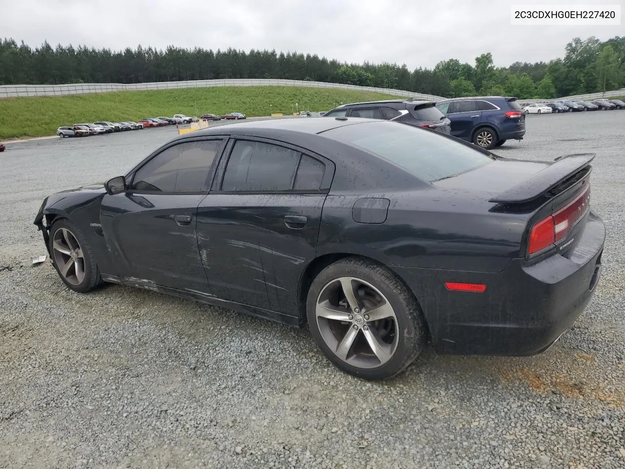 2014 Dodge Charger Sxt VIN: 2C3CDXHG0EH227420 Lot: 54250074