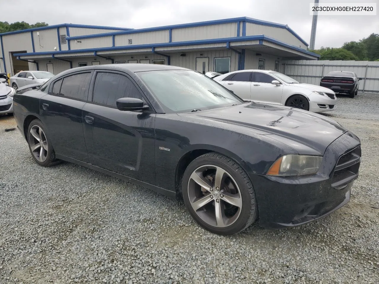 2014 Dodge Charger Sxt VIN: 2C3CDXHG0EH227420 Lot: 54250074