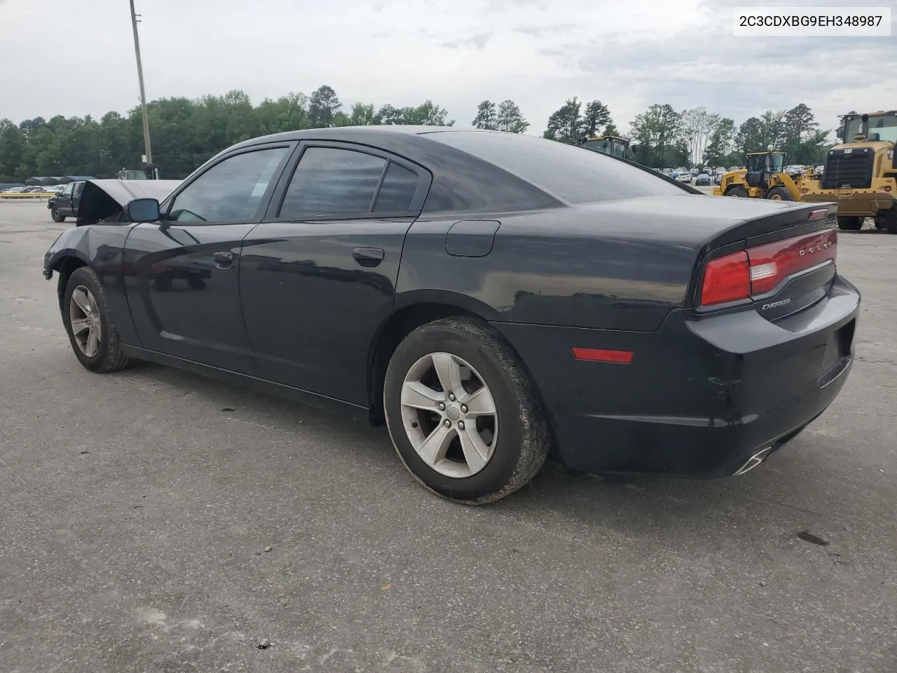 2014 Dodge Charger Se VIN: 2C3CDXBG9EH348987 Lot: 54495674