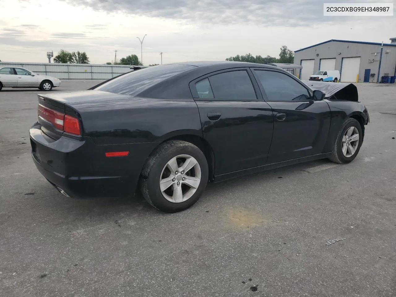 2014 Dodge Charger Se VIN: 2C3CDXBG9EH348987 Lot: 54495674