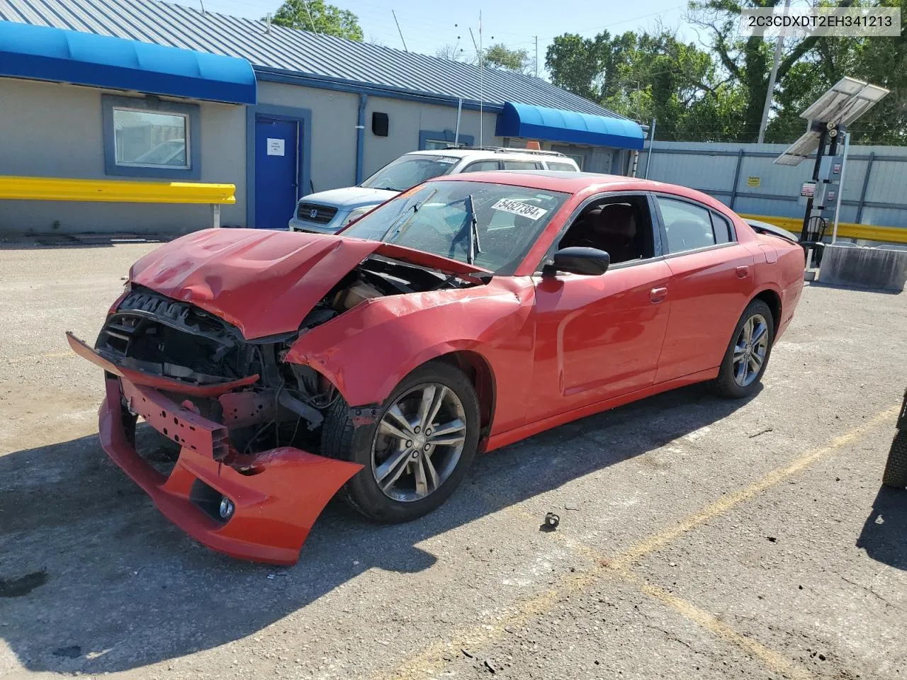 2014 Dodge Charger R/T VIN: 2C3CDXDT2EH341213 Lot: 54527384