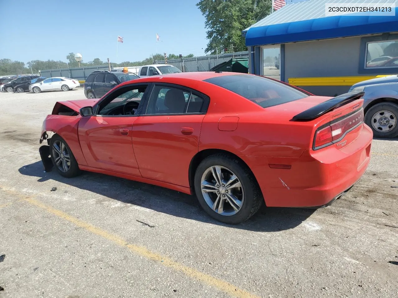 2014 Dodge Charger R/T VIN: 2C3CDXDT2EH341213 Lot: 54527384