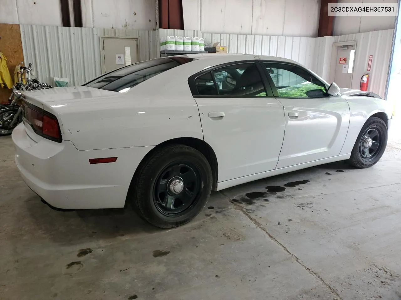 2C3CDXAG4EH367531 2014 Dodge Charger Police