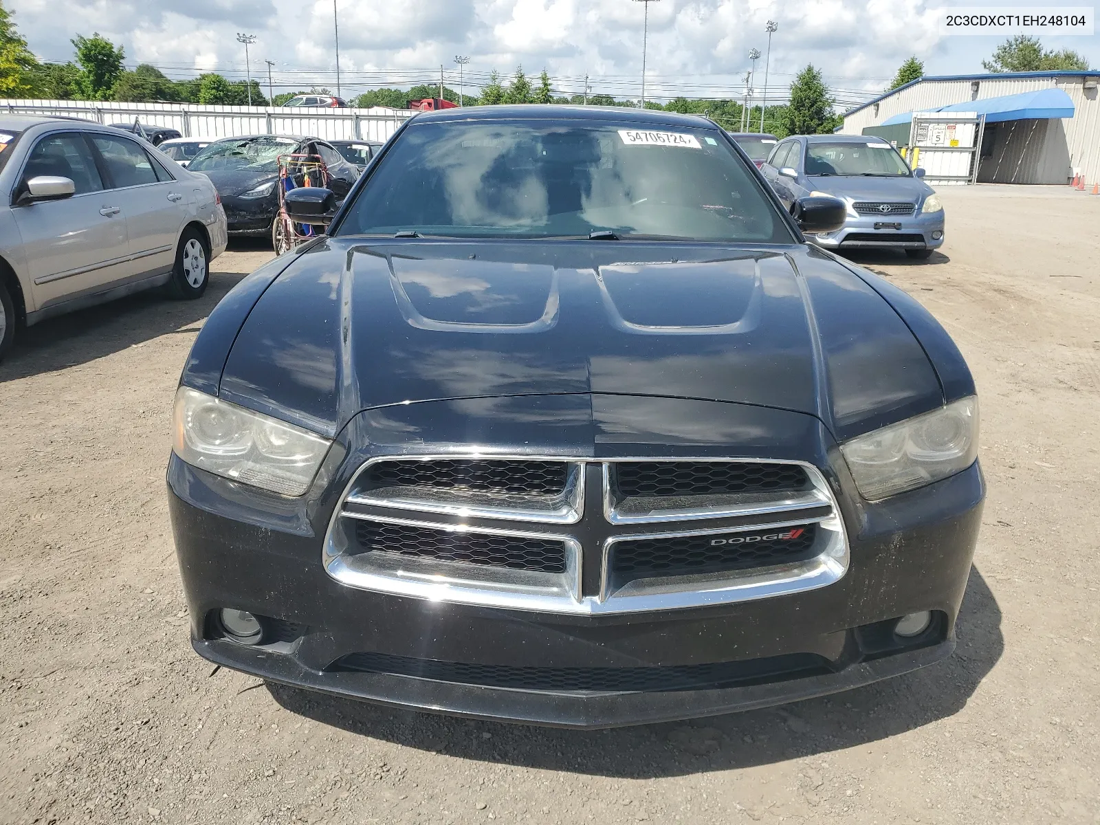 2014 Dodge Charger R/T VIN: 2C3CDXCT1EH248104 Lot: 54706724