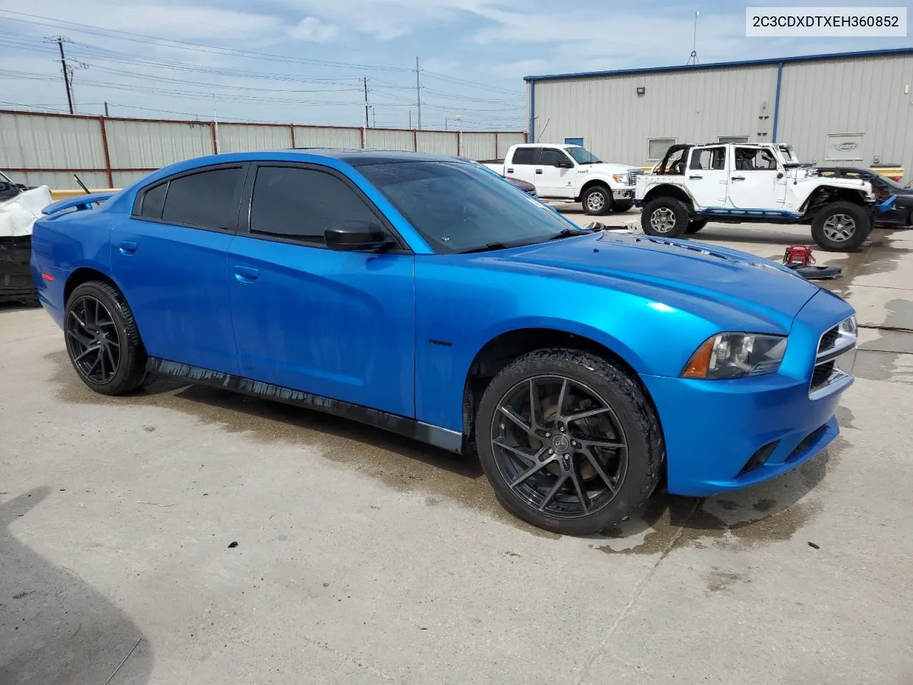 2014 Dodge Charger R/T VIN: 2C3CDXDTXEH360852 Lot: 54755774