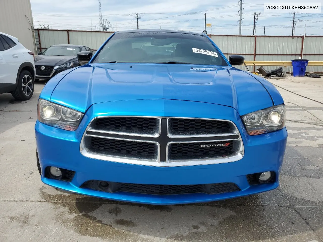 2C3CDXDTXEH360852 2014 Dodge Charger R/T