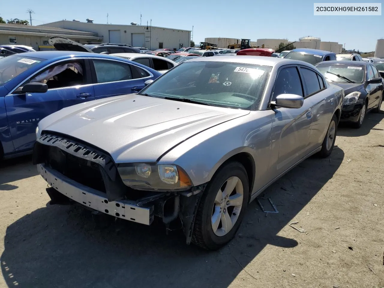 2014 Dodge Charger Sxt VIN: 2C3CDXHG9EH261582 Lot: 54765824