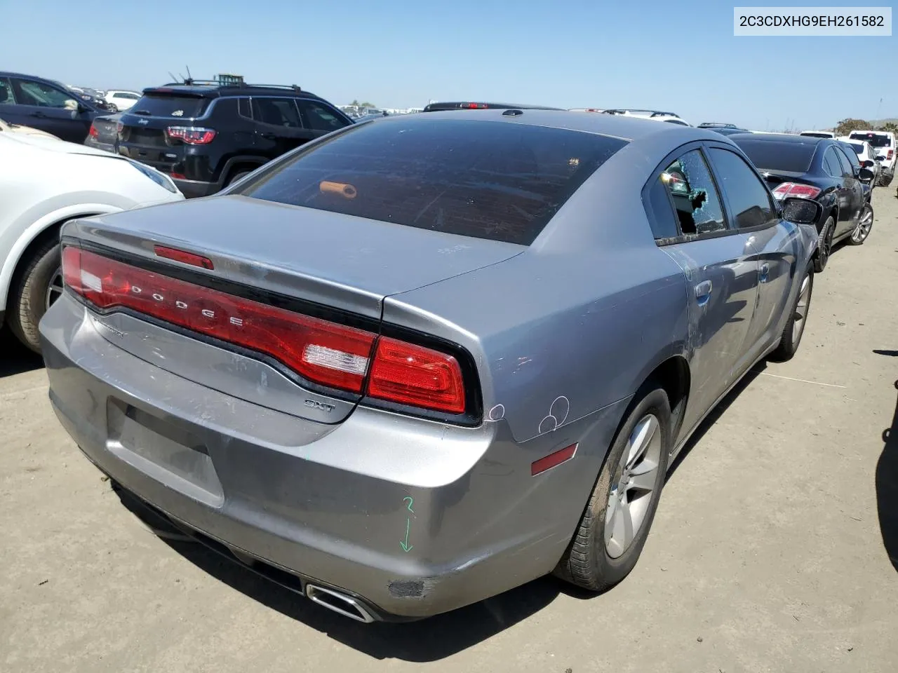 2C3CDXHG9EH261582 2014 Dodge Charger Sxt