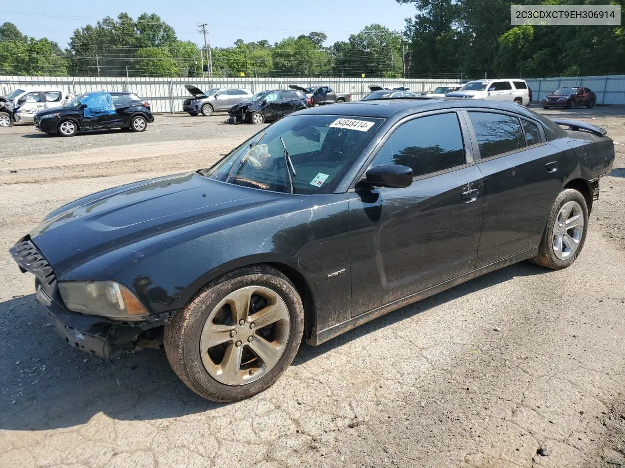 2014 Dodge Charger R/T VIN: 2C3CDXCT9EH306914 Lot: 54848414