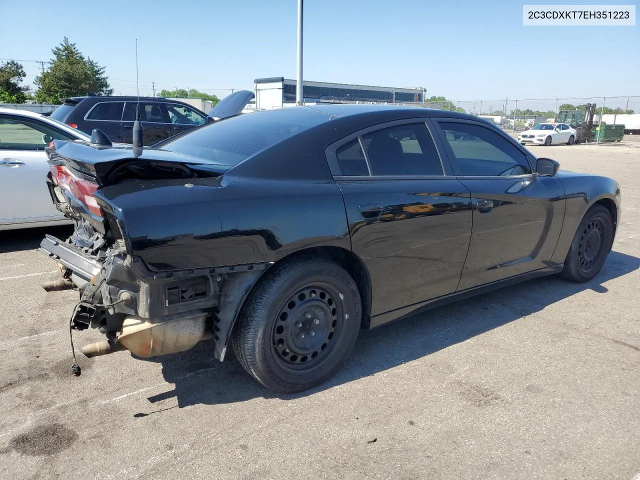 2C3CDXKT7EH351223 2014 Dodge Charger Police