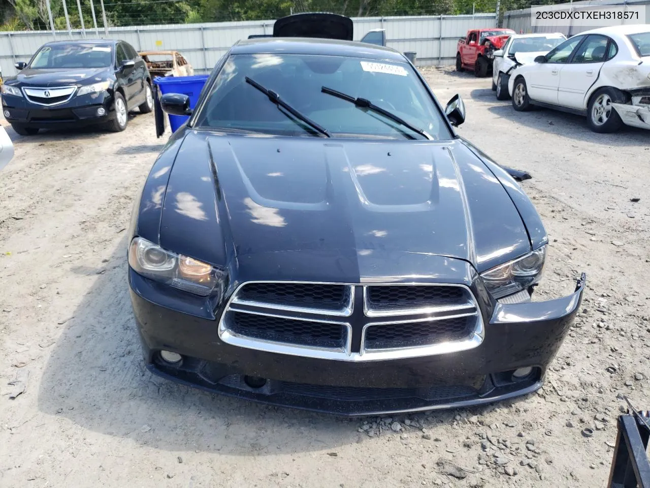 2C3CDXCTXEH318571 2014 Dodge Charger R/T