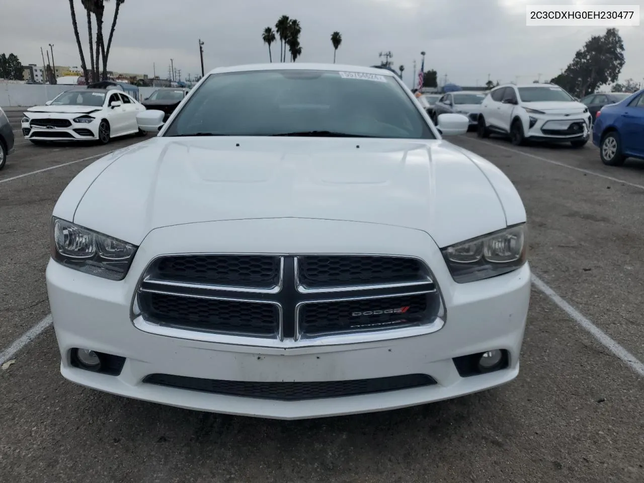 2014 Dodge Charger Sxt VIN: 2C3CDXHG0EH230477 Lot: 55764624