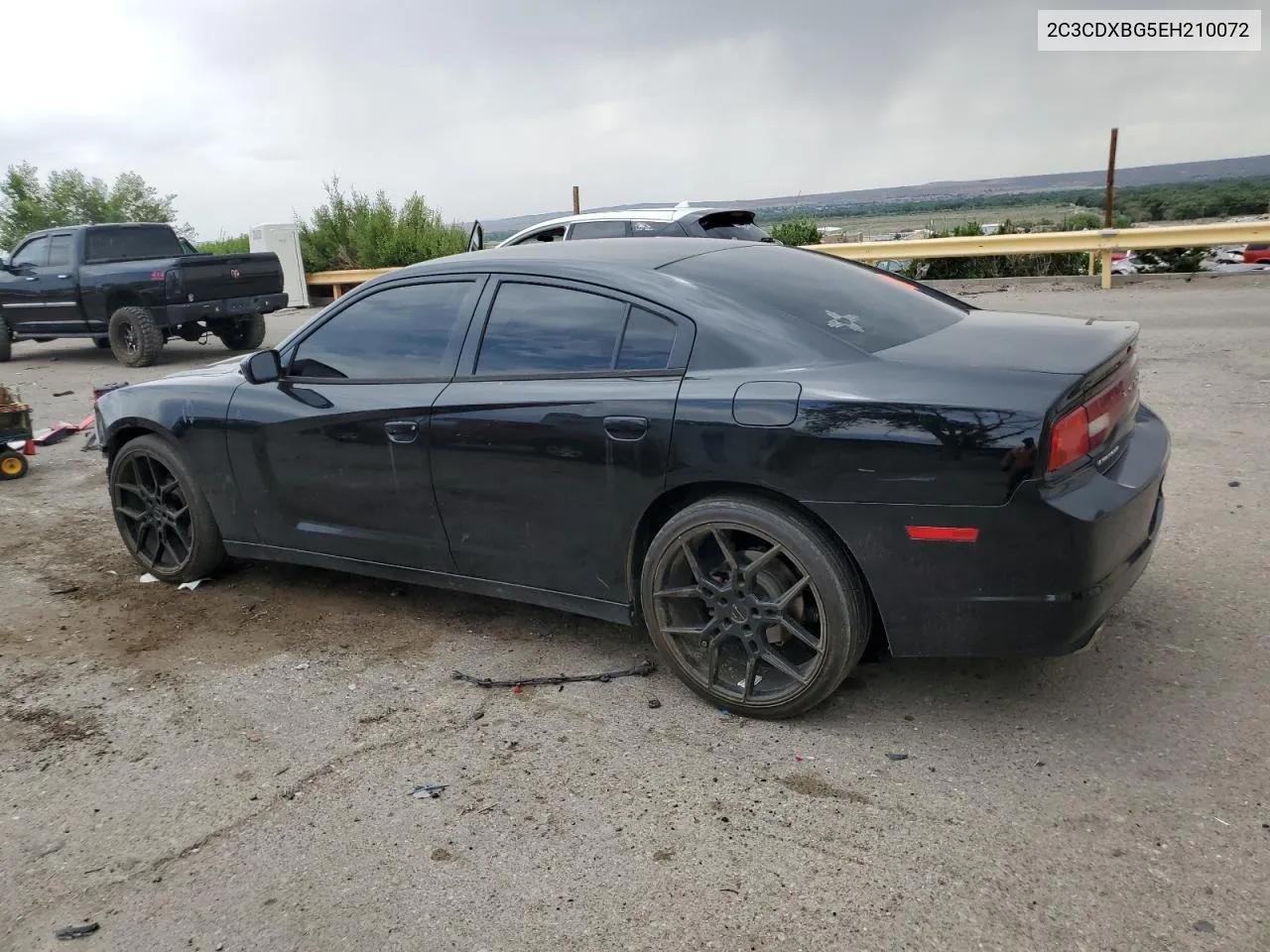 2014 Dodge Charger Se VIN: 2C3CDXBG5EH210072 Lot: 58514804