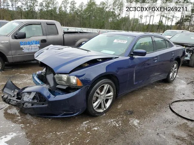 2C3CDXFGXEH269211 2014 Dodge Charger Se