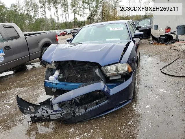 2014 Dodge Charger Se VIN: 2C3CDXFGXEH269211 Lot: 61696384