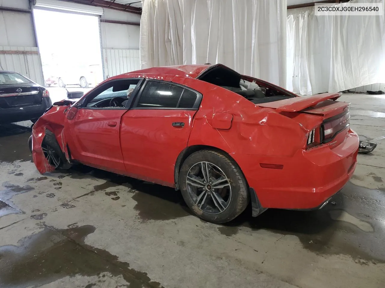 2C3CDXJG0EH296540 2014 Dodge Charger Sxt