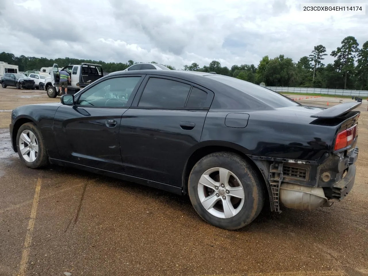 2014 Dodge Charger Se VIN: 2C3CDXBG4EH114174 Lot: 63176294