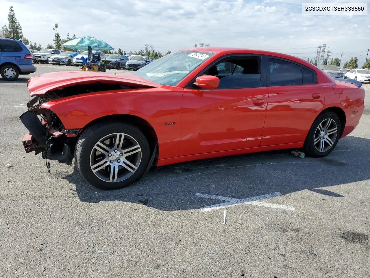 2014 Dodge Charger R/T VIN: 2C3CDXCT3EH333560 Lot: 63647244