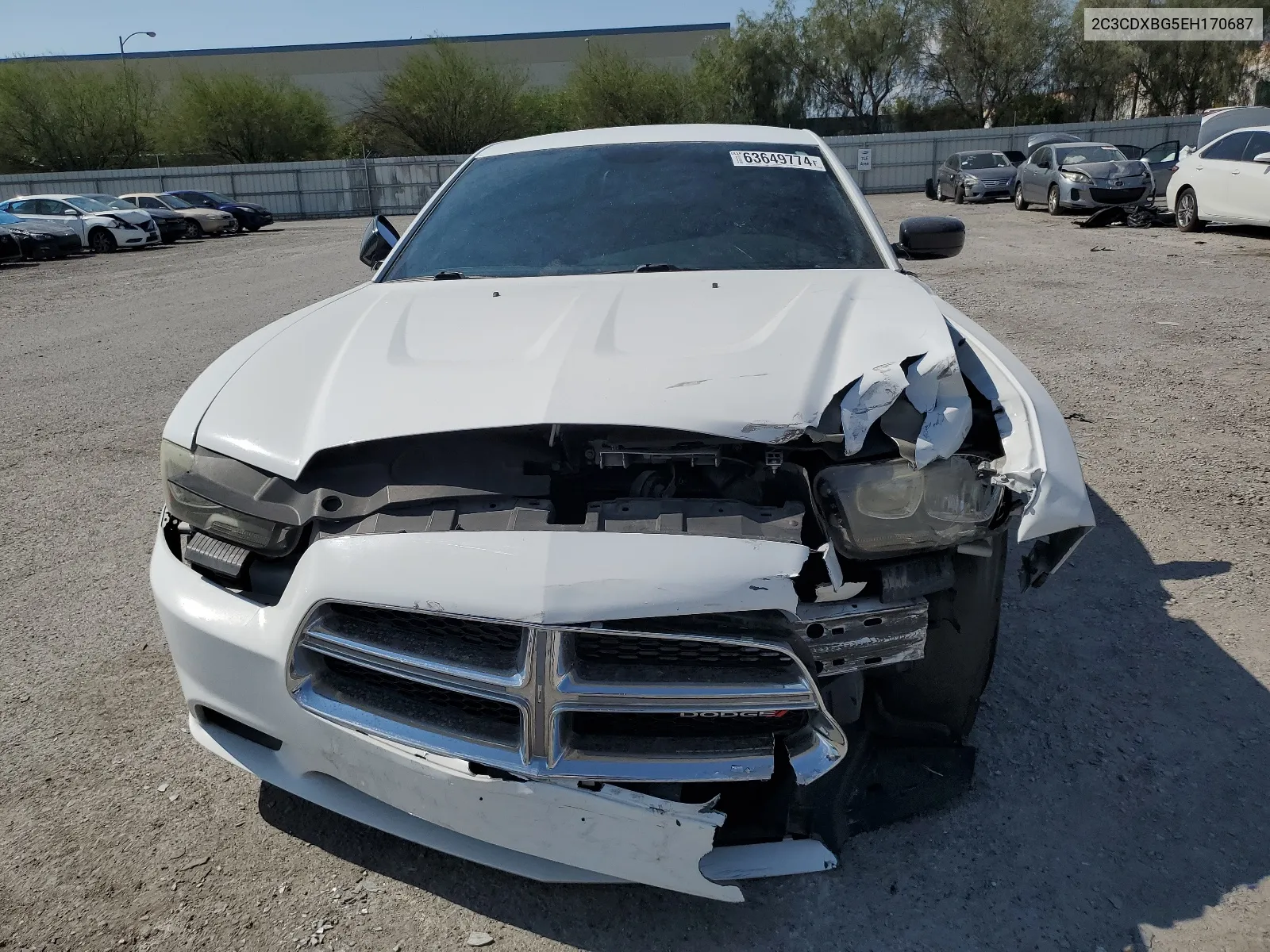 2C3CDXBG5EH170687 2014 Dodge Charger Se