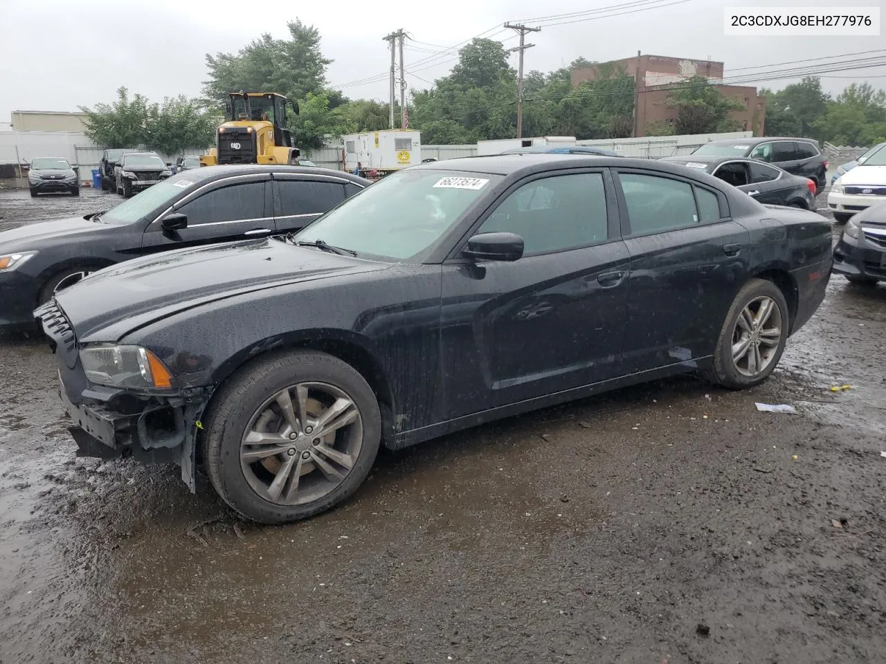 2014 Dodge Charger Sxt VIN: 2C3CDXJG8EH277976 Lot: 66273574