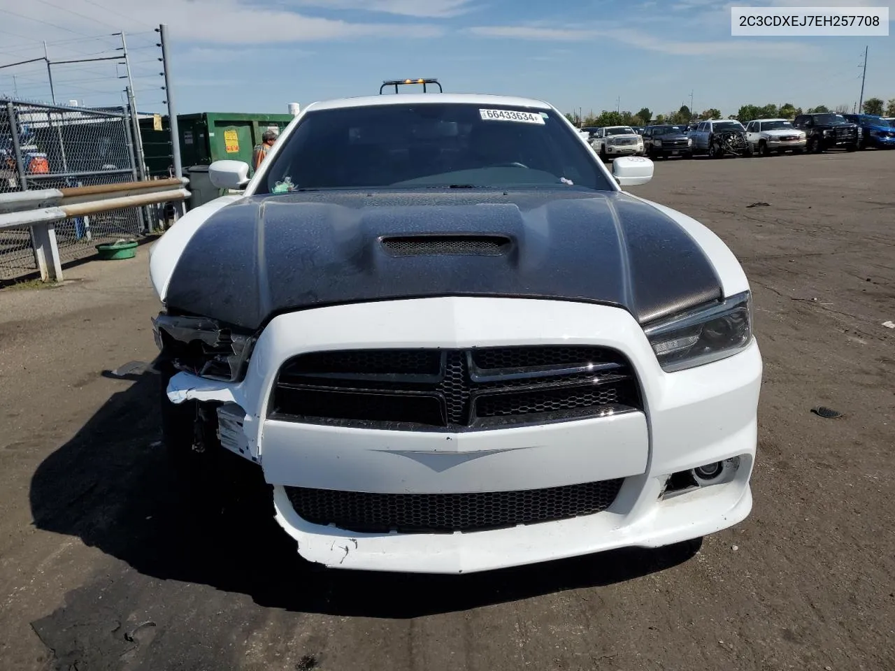 2014 Dodge Charger Srt-8 VIN: 2C3CDXEJ7EH257708 Lot: 66433634