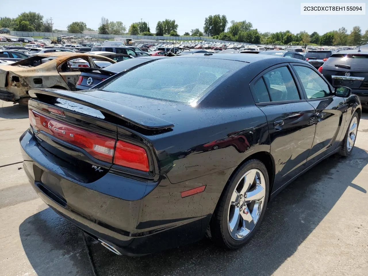 2014 Dodge Charger R/T VIN: 2C3CDXCT8EH155094 Lot: 66900434