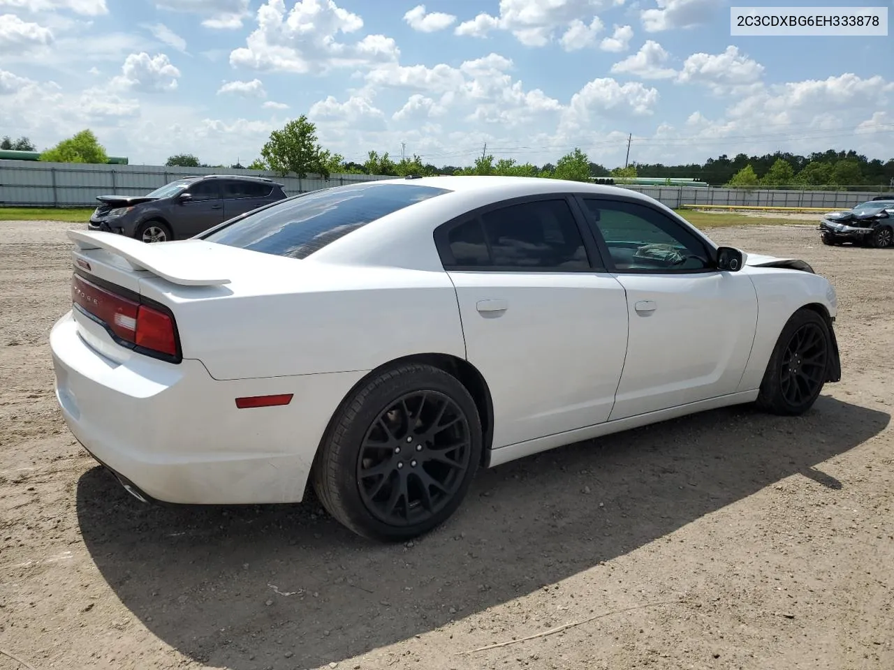 2014 Dodge Charger Se VIN: 2C3CDXBG6EH333878 Lot: 67748124