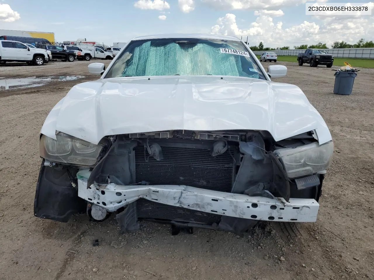 2C3CDXBG6EH333878 2014 Dodge Charger Se