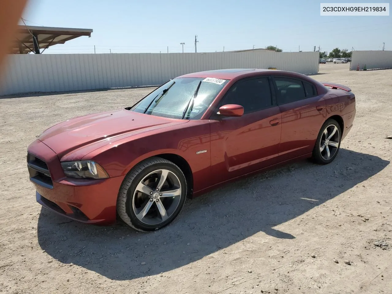 2014 Dodge Charger Sxt VIN: 2C3CDXHG9EH219834 Lot: 68031934