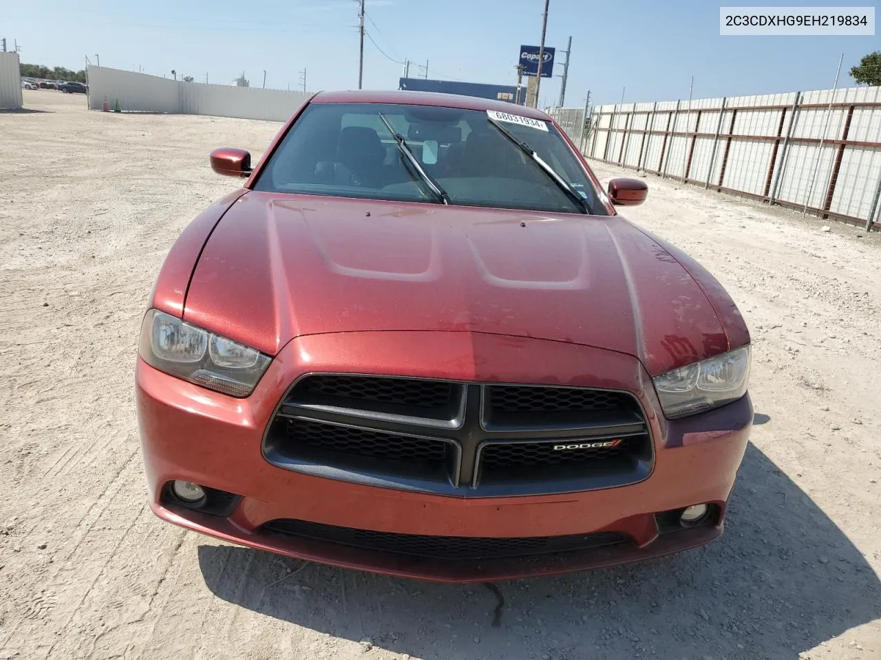 2014 Dodge Charger Sxt VIN: 2C3CDXHG9EH219834 Lot: 68031934