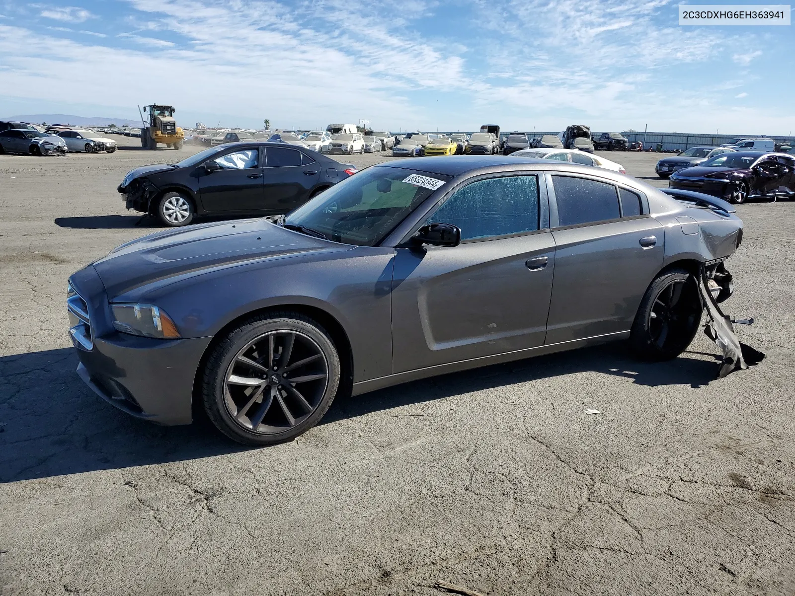 2014 Dodge Charger Sxt VIN: 2C3CDXHG6EH363941 Lot: 68324344