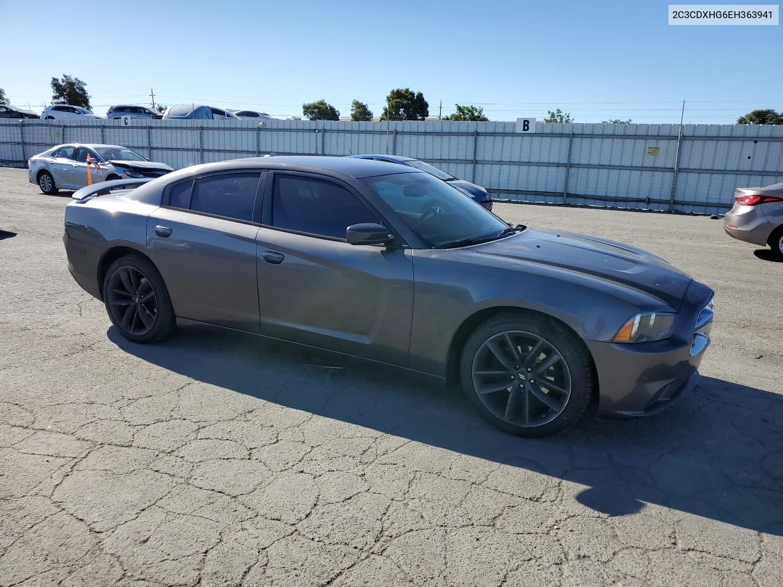 2014 Dodge Charger Sxt VIN: 2C3CDXHG6EH363941 Lot: 68324344