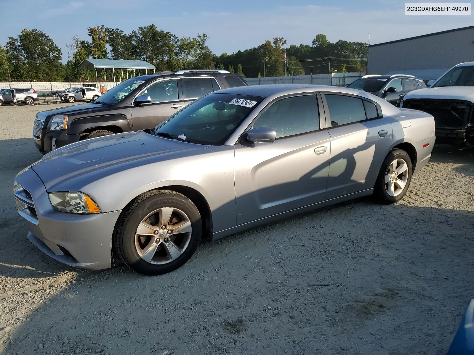 2014 Dodge Charger Sxt VIN: 2C3CDXHG6EH149970 Lot: 68416864